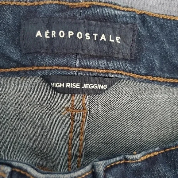 Aeropostale High Rise 6 Regular Jegging Jeans - Picture 5 of 8